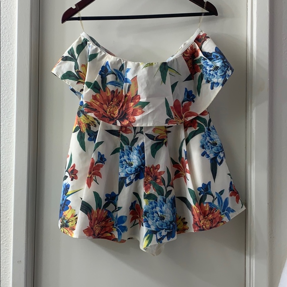 Flowery romper